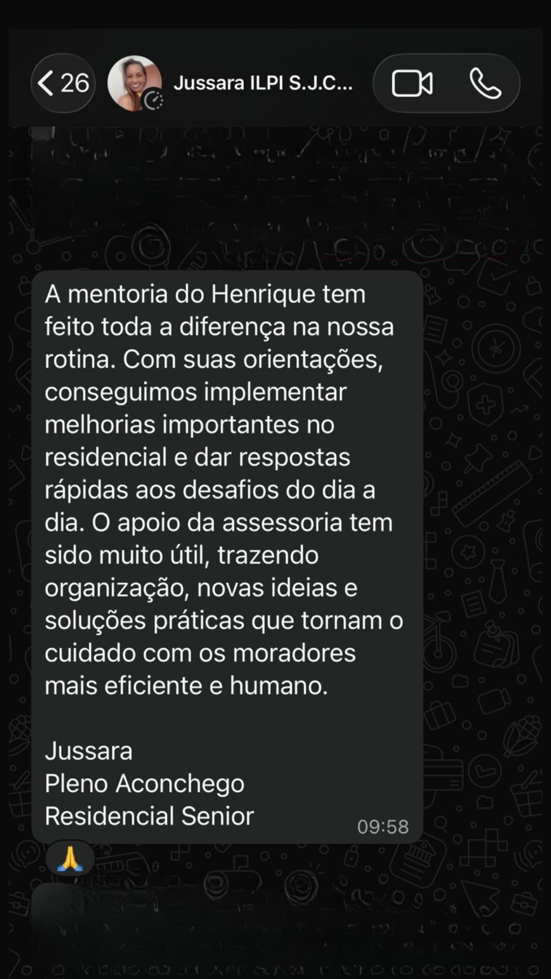 Relato real de gestor de ILPI 1